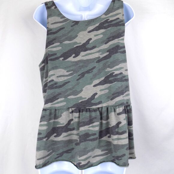 Coin 1804 Camo Top Large Camouflage Tie Strap Military Comfy (BUNDLE PRICE $5) - Picture 2 of 5